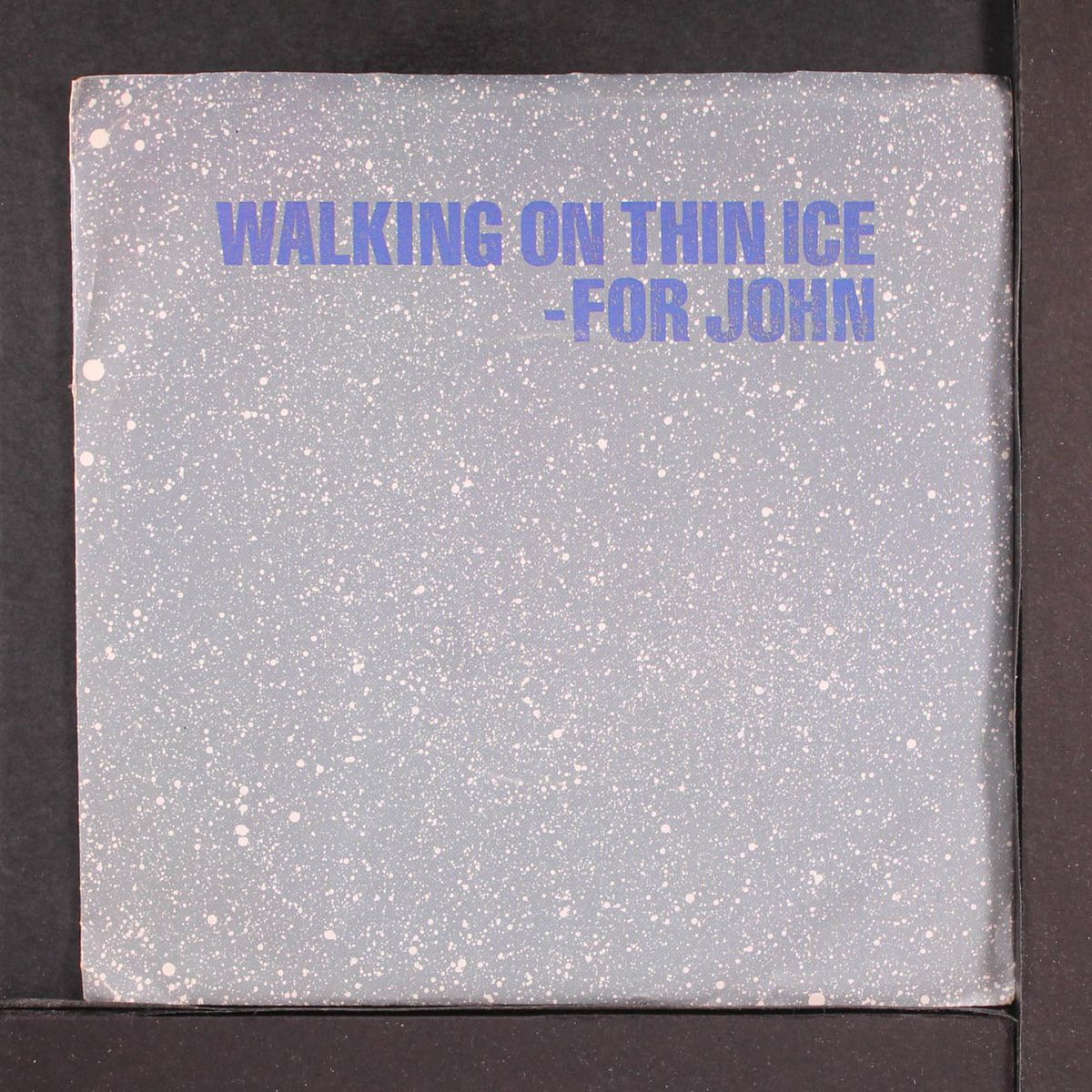 walking on thin ice / it happened by YOKO ONO