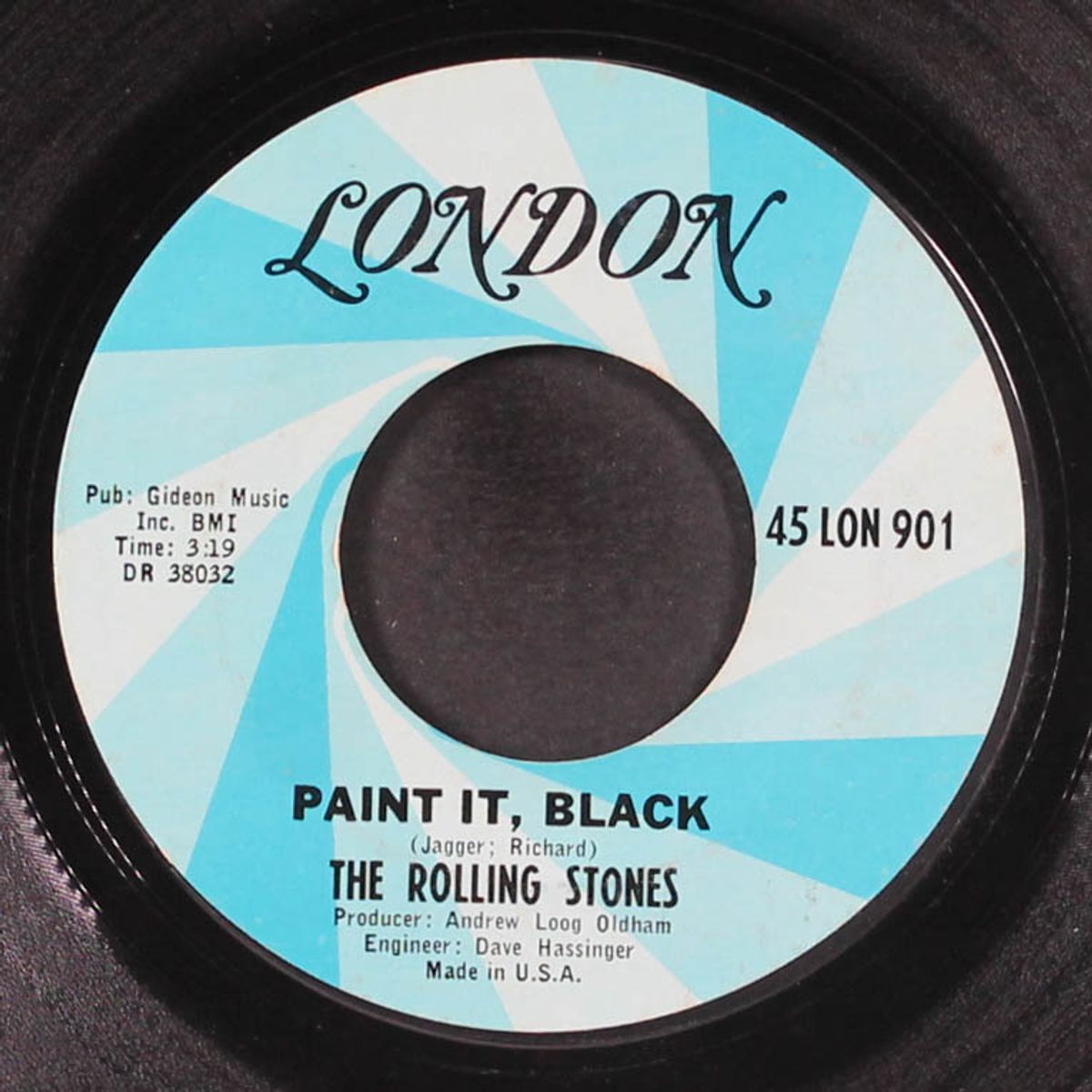 paint it, black / stupid girl by ROLLING STONES