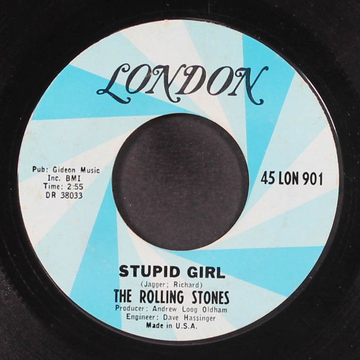 paint it, black / stupid girl by ROLLING STONES