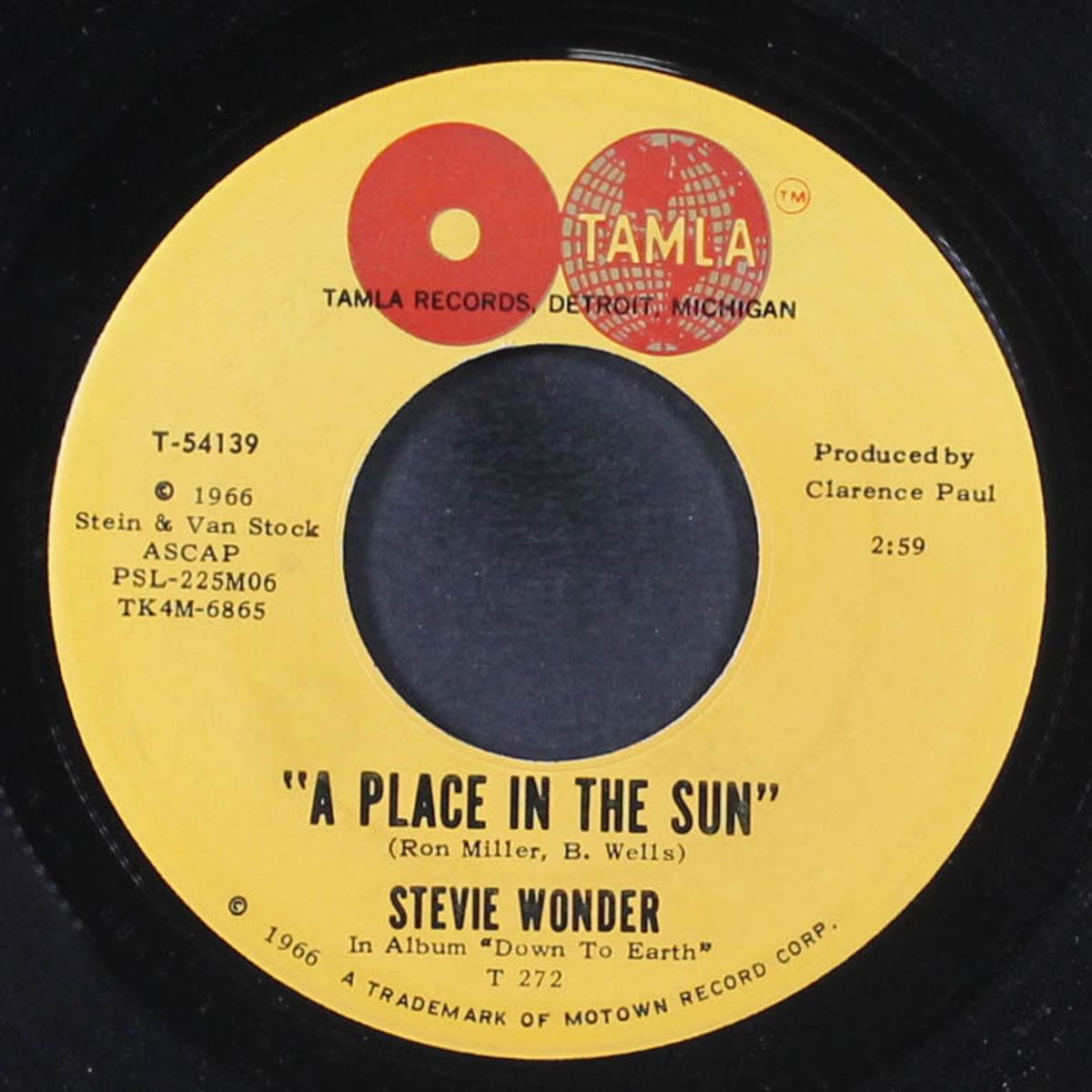 a place in the sun / sylvia by STEVIE WONDER