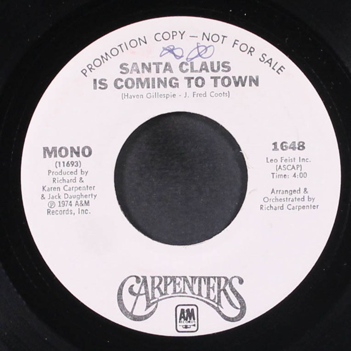 santa claus is coming to town by CARPENTERS