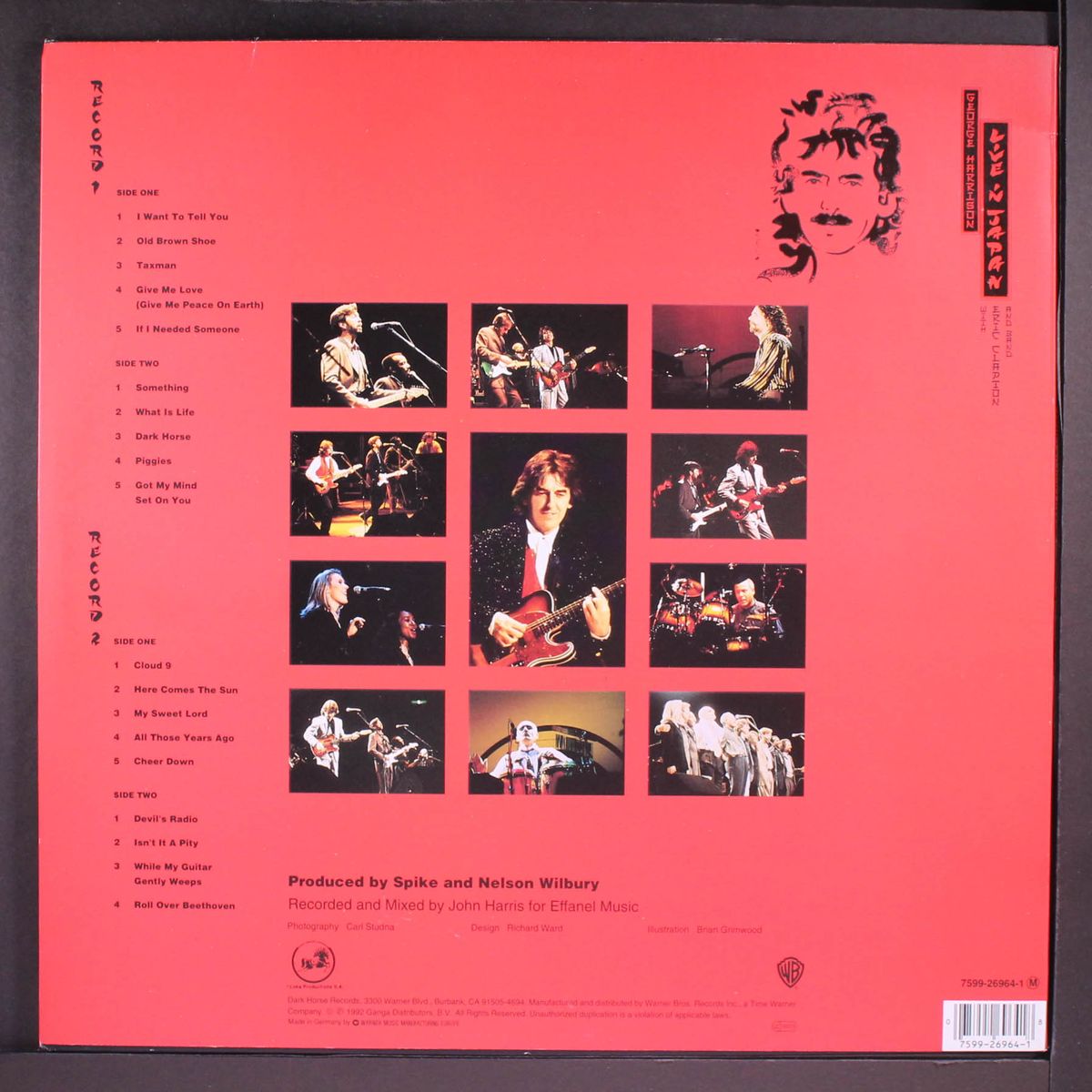 live in japan by GEORGE HARRISON