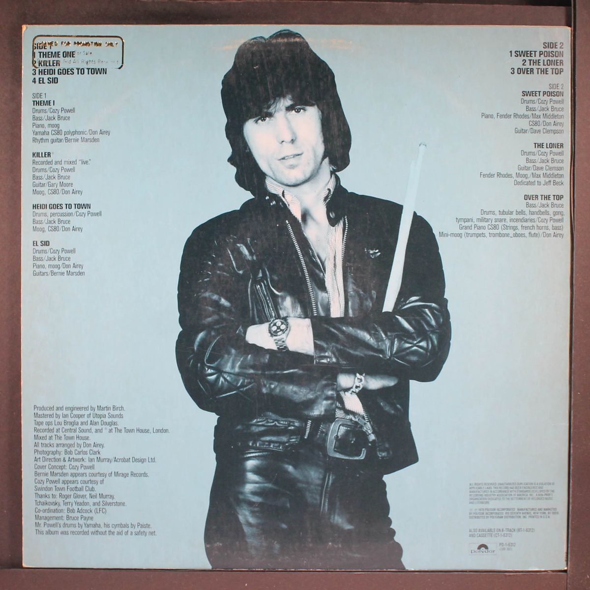 over the top by COZY POWELL
