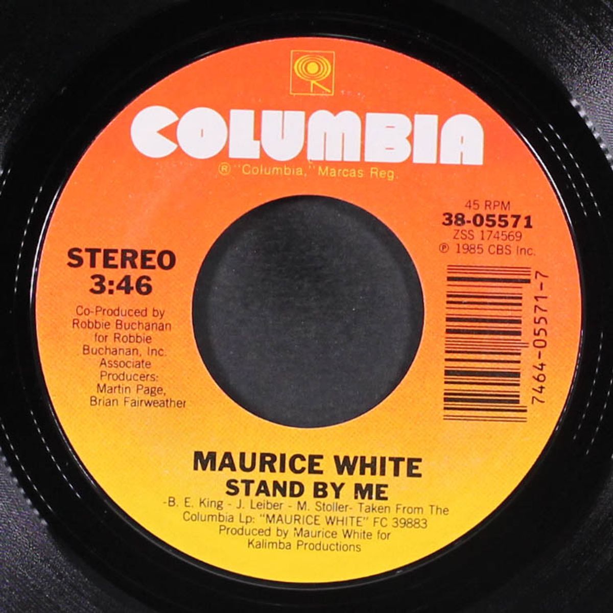 stand by me / can't stop love by MAURICE WHITE