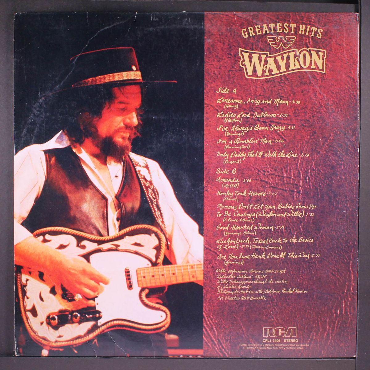 greatest hits by WAYLON JENNINGS