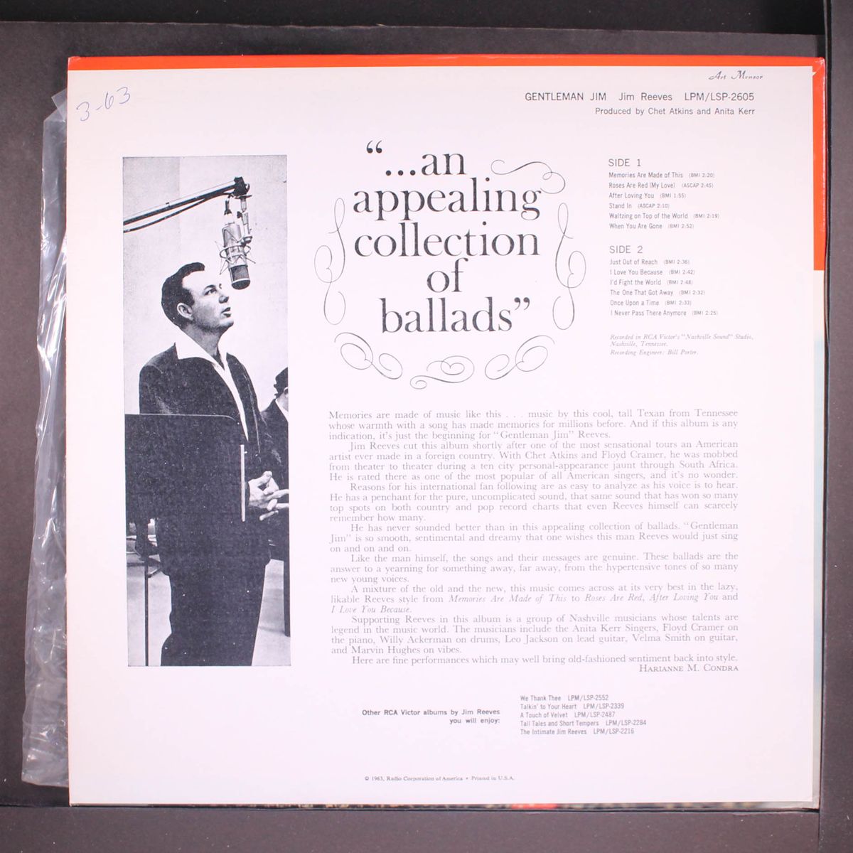 gentleman jim by JIM REEVES