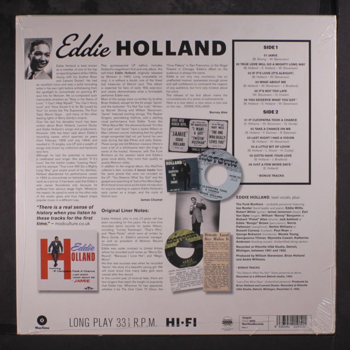 eddie holland by EDDIE HOLLAND