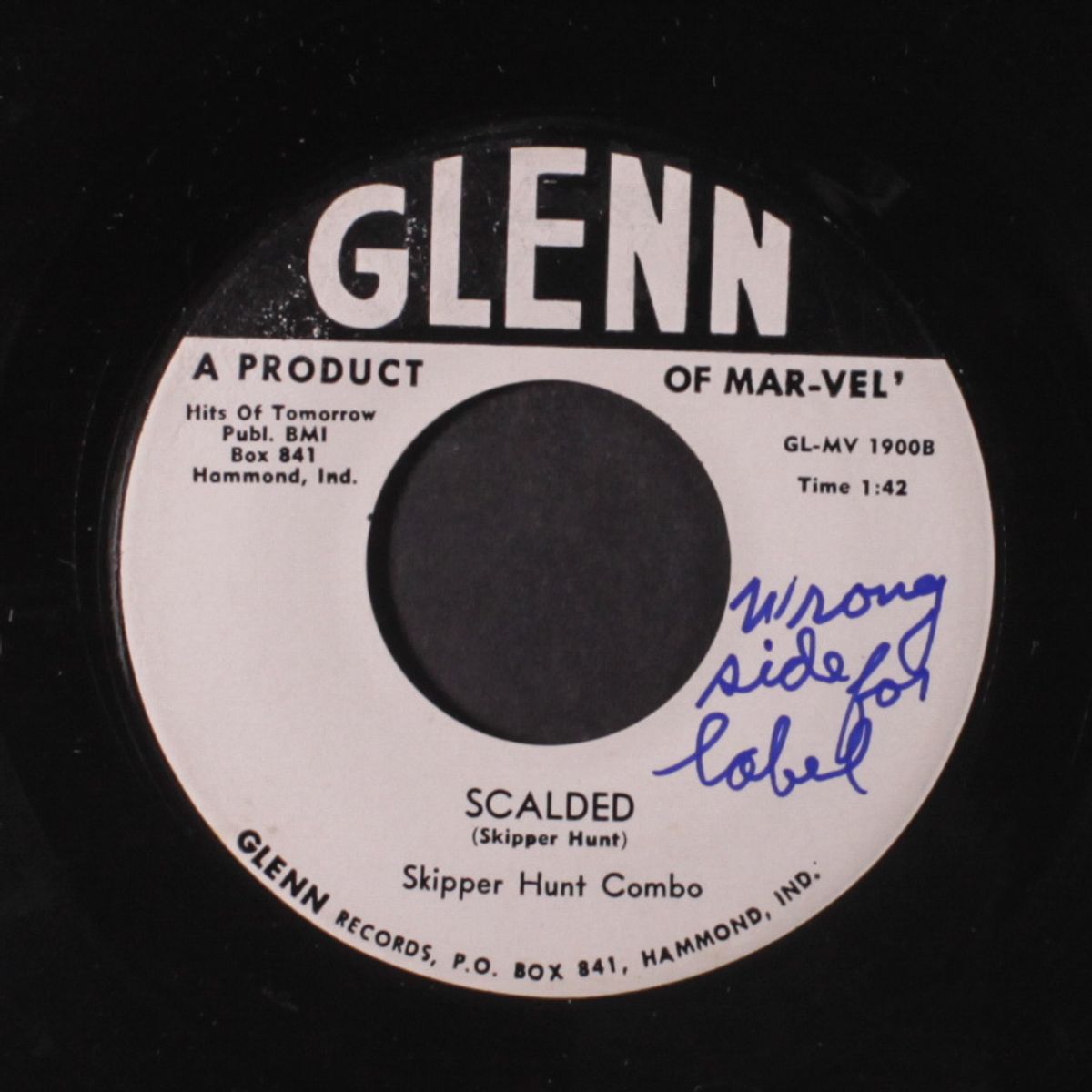scalded / what am i gonna do by SKIPPER HUNT COMBO
