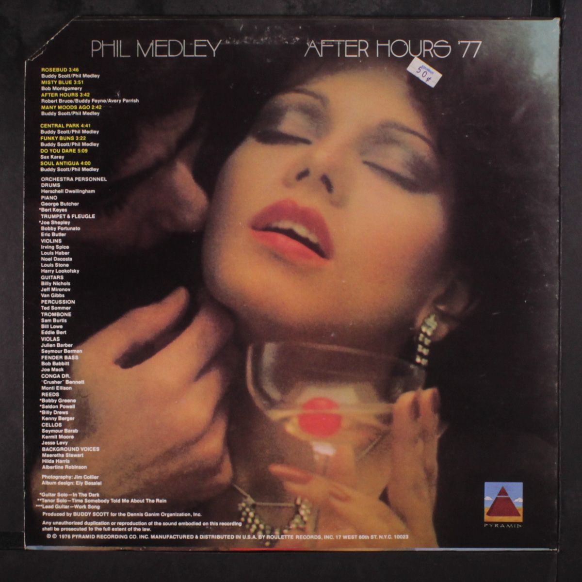 after hours '77 by PHIL MEDLEY