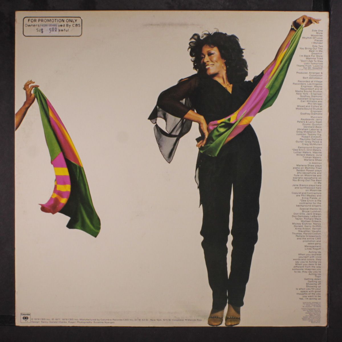 acting up by MARLENA SHAW