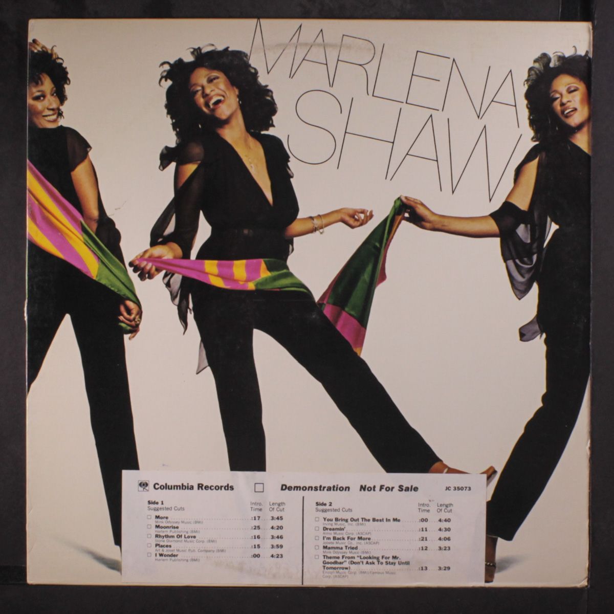acting up by MARLENA SHAW
