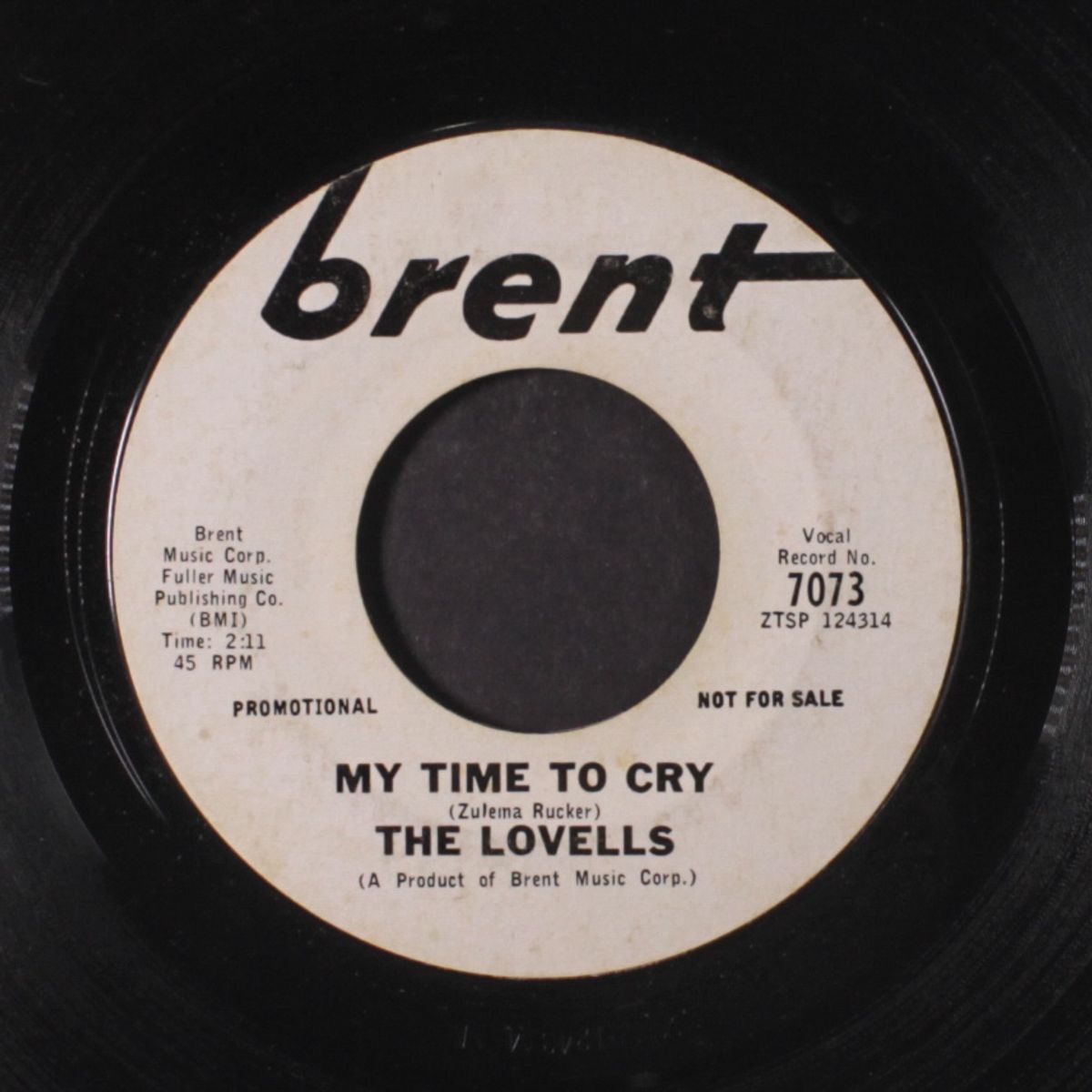 here come the heartaches / my time to cry by LOVELLS