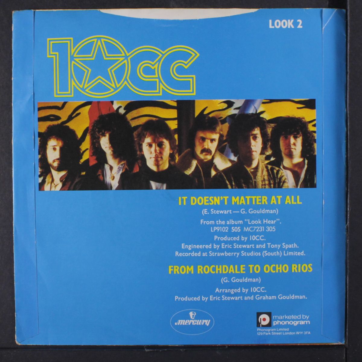 it doesn't matter at all / from rochdale to ocho rios by 10 CC