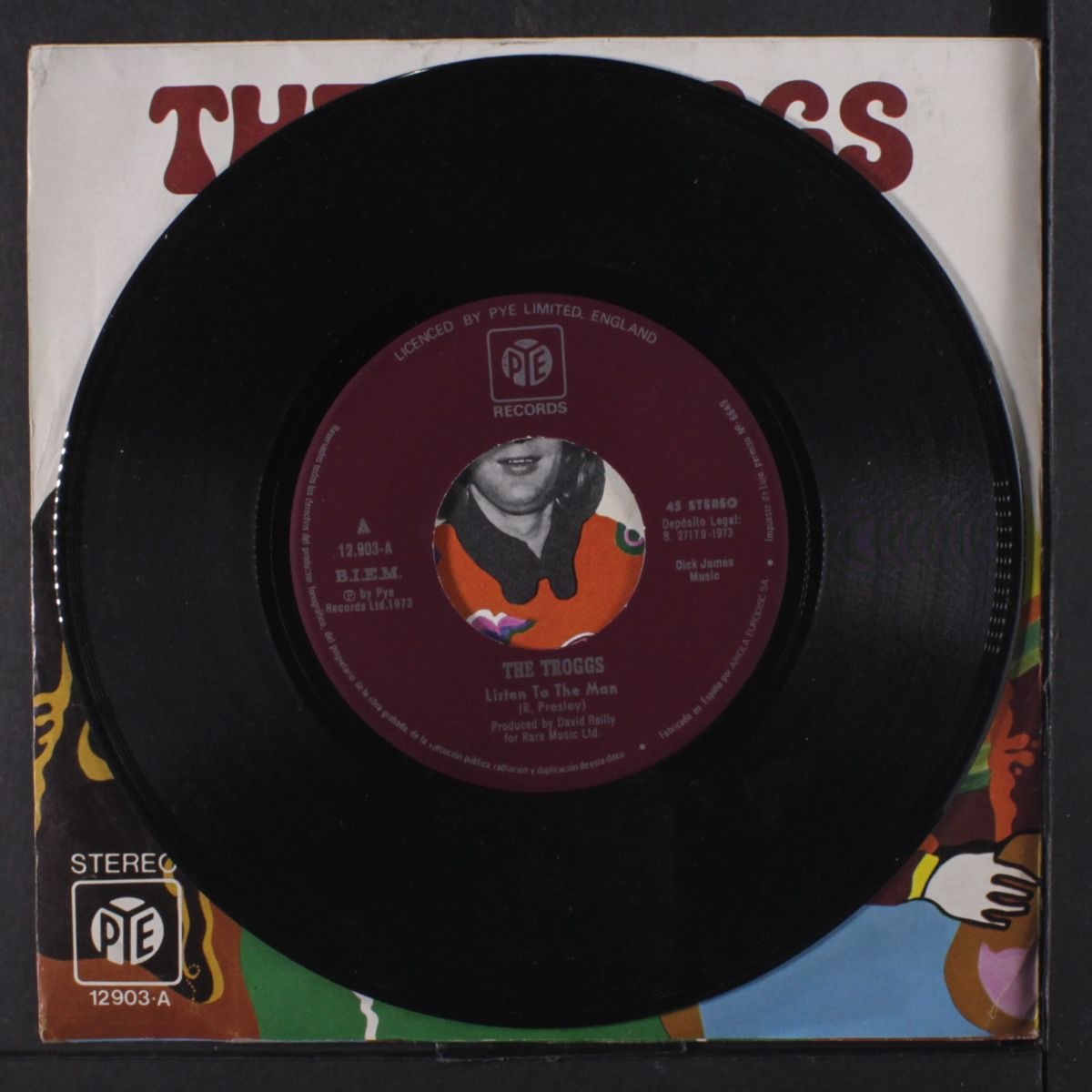 listen to the man / queen of sorrow by TROGGS