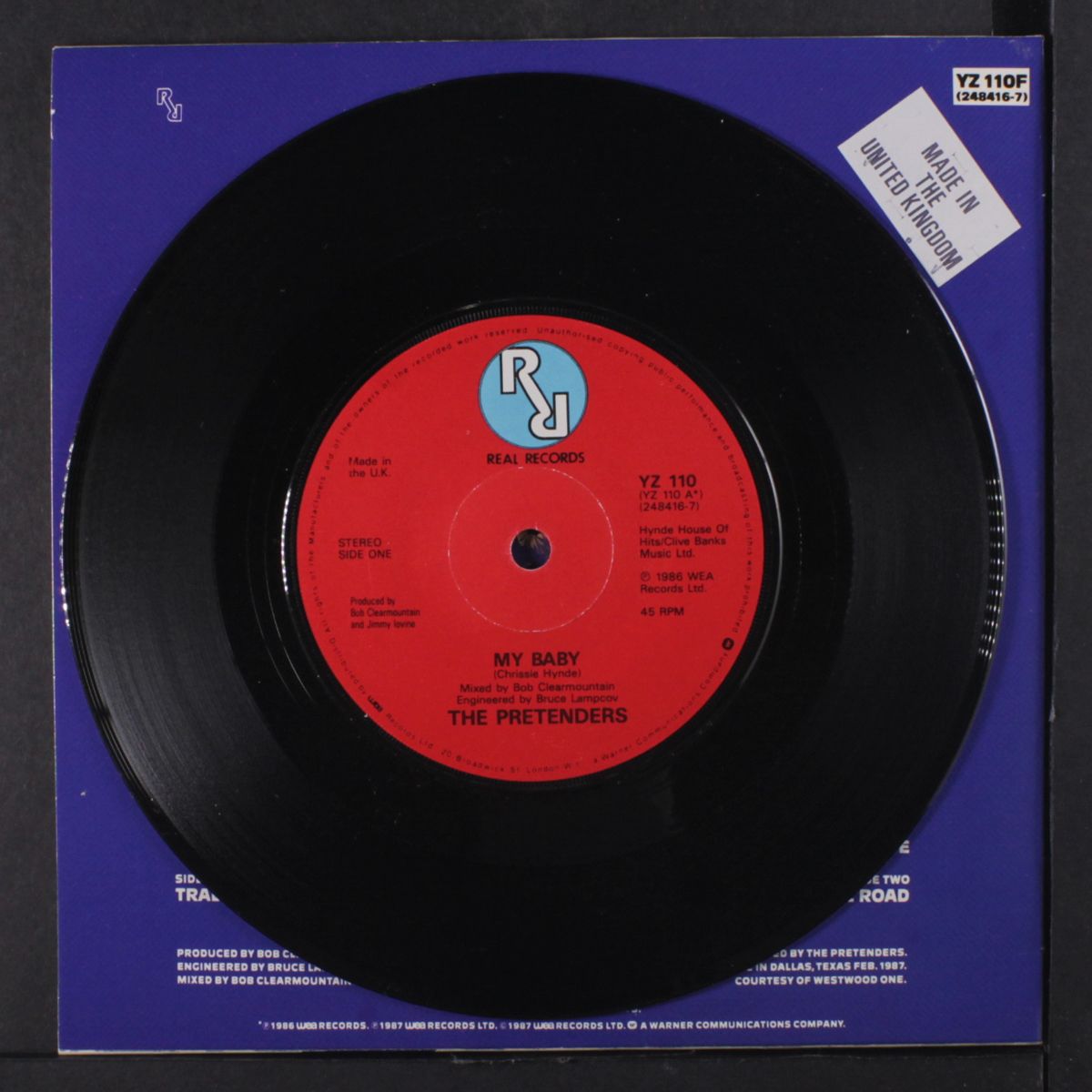 my baby + 3 by PRETENDERS