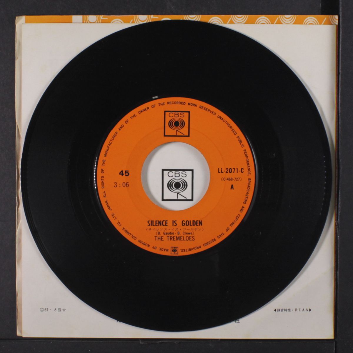 silence is golden by TREMELOES