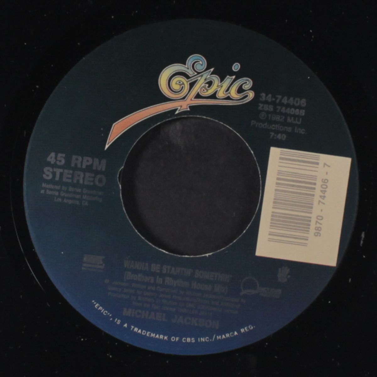 who is it / wanna be startin' something by MICHAEL JACKSON