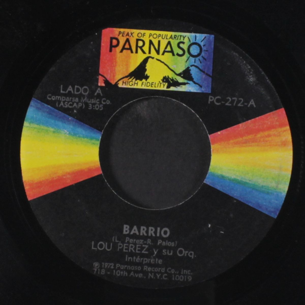 barrio / que grande tiene los pie by LOU PEREZ
