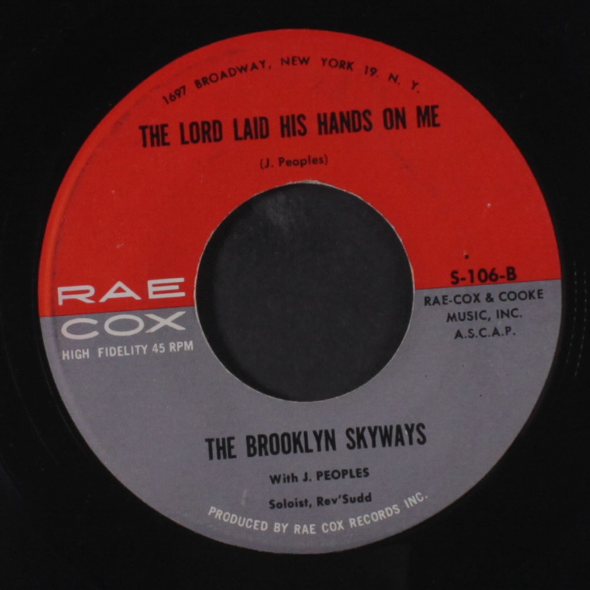 oh lord / the lord laid his hands on me by BROOKLYN SKYWAYS