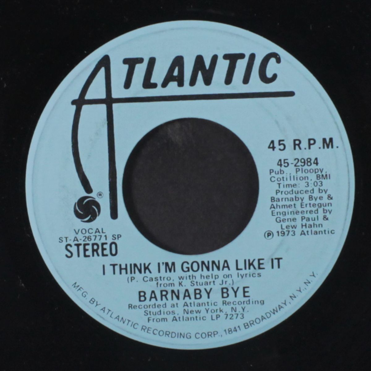 i think i'm gonna like it / mono by BARNABY BYE