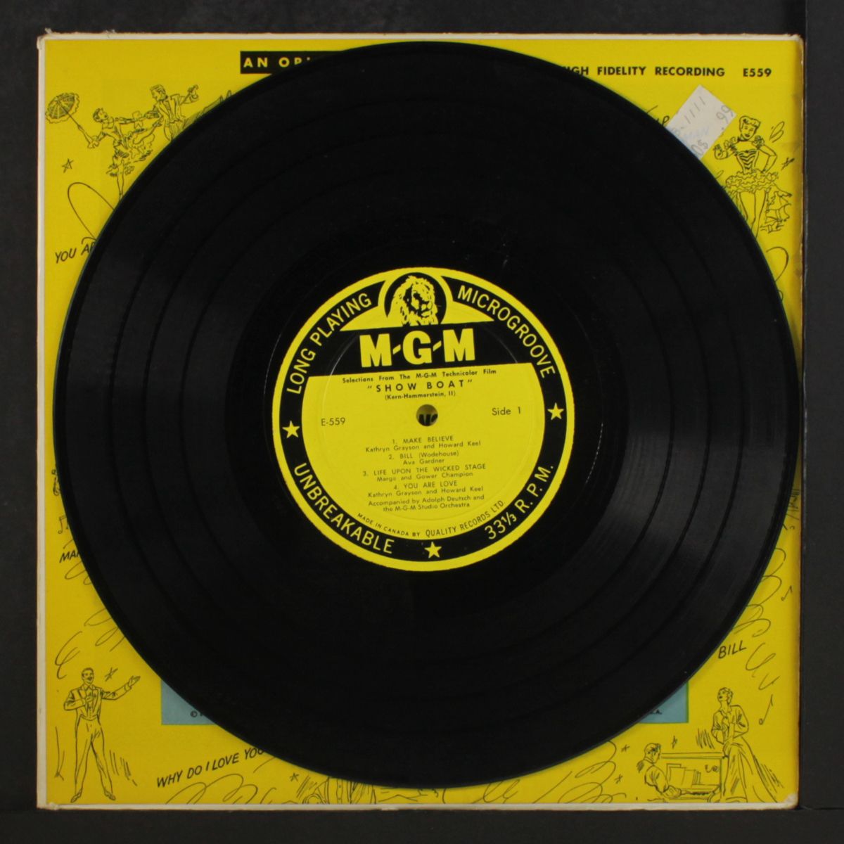 show boat by ORIGINAL CAST
