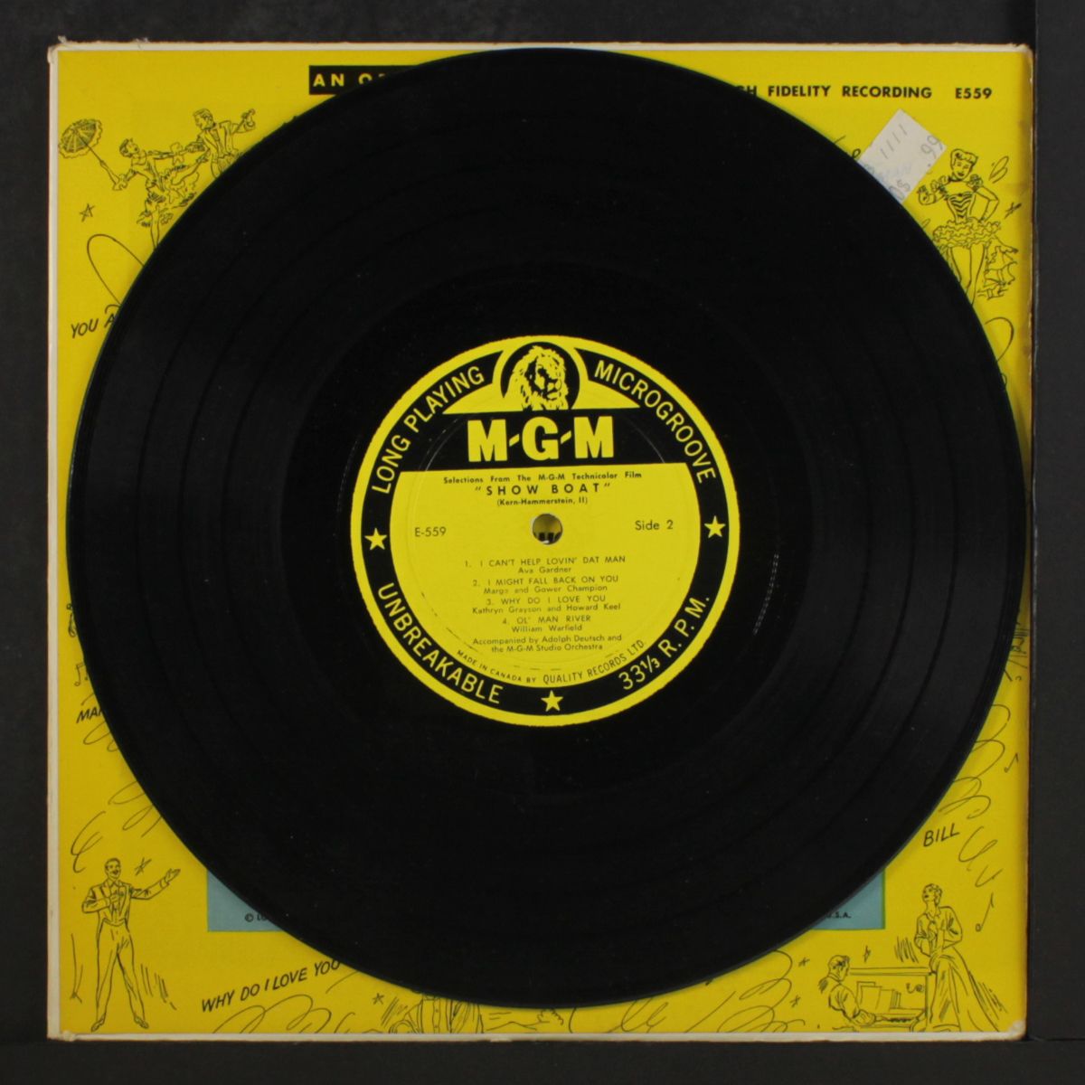 show boat by ORIGINAL CAST