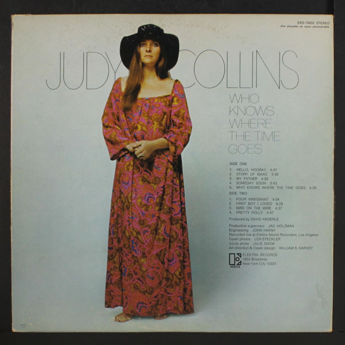 who knows where the time goes by JUDY COLLINS