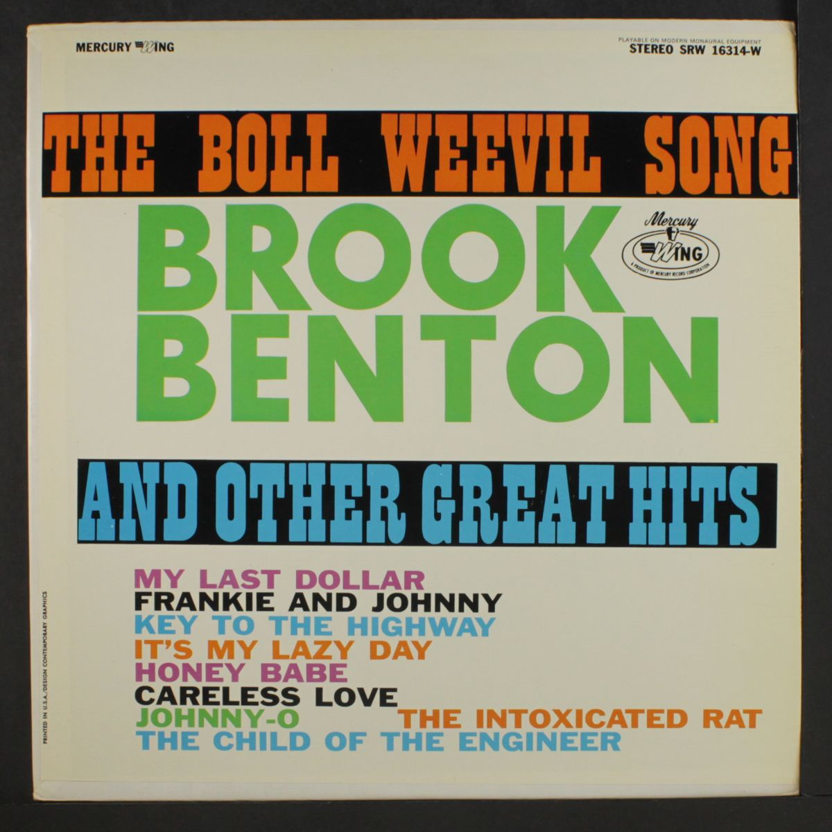 the boll weevil song by BROOK BENTON