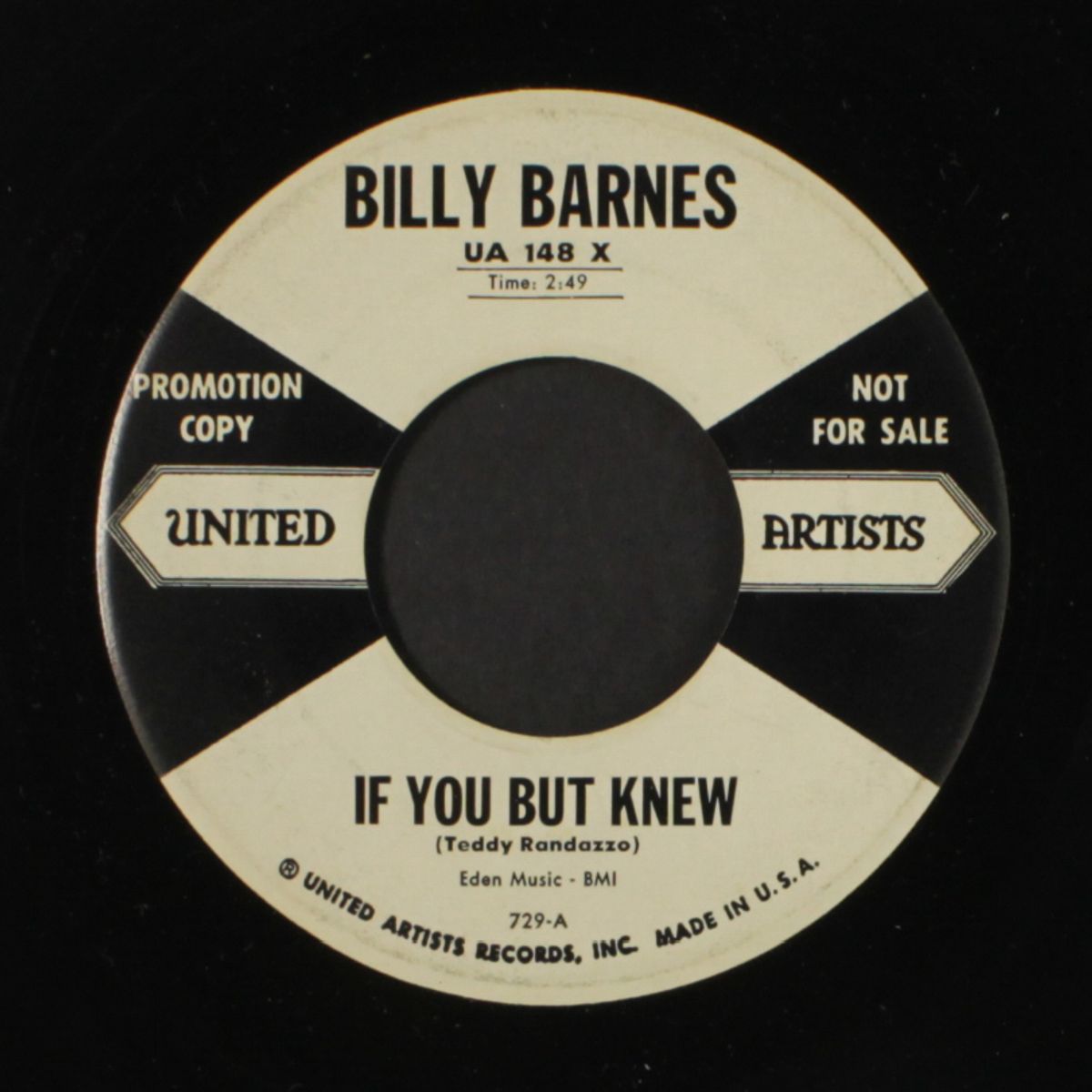 you'd have to fall in love / if you but knew by BILLY BARNES