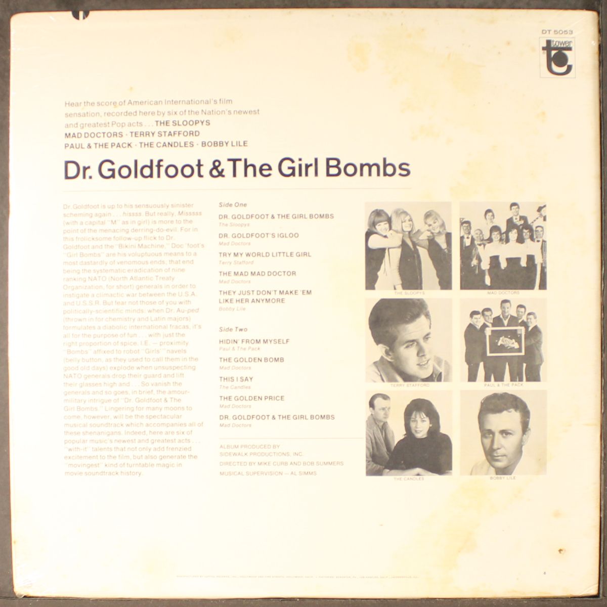 dr. goldfoot & the girl bombs by SOUNDTRACK