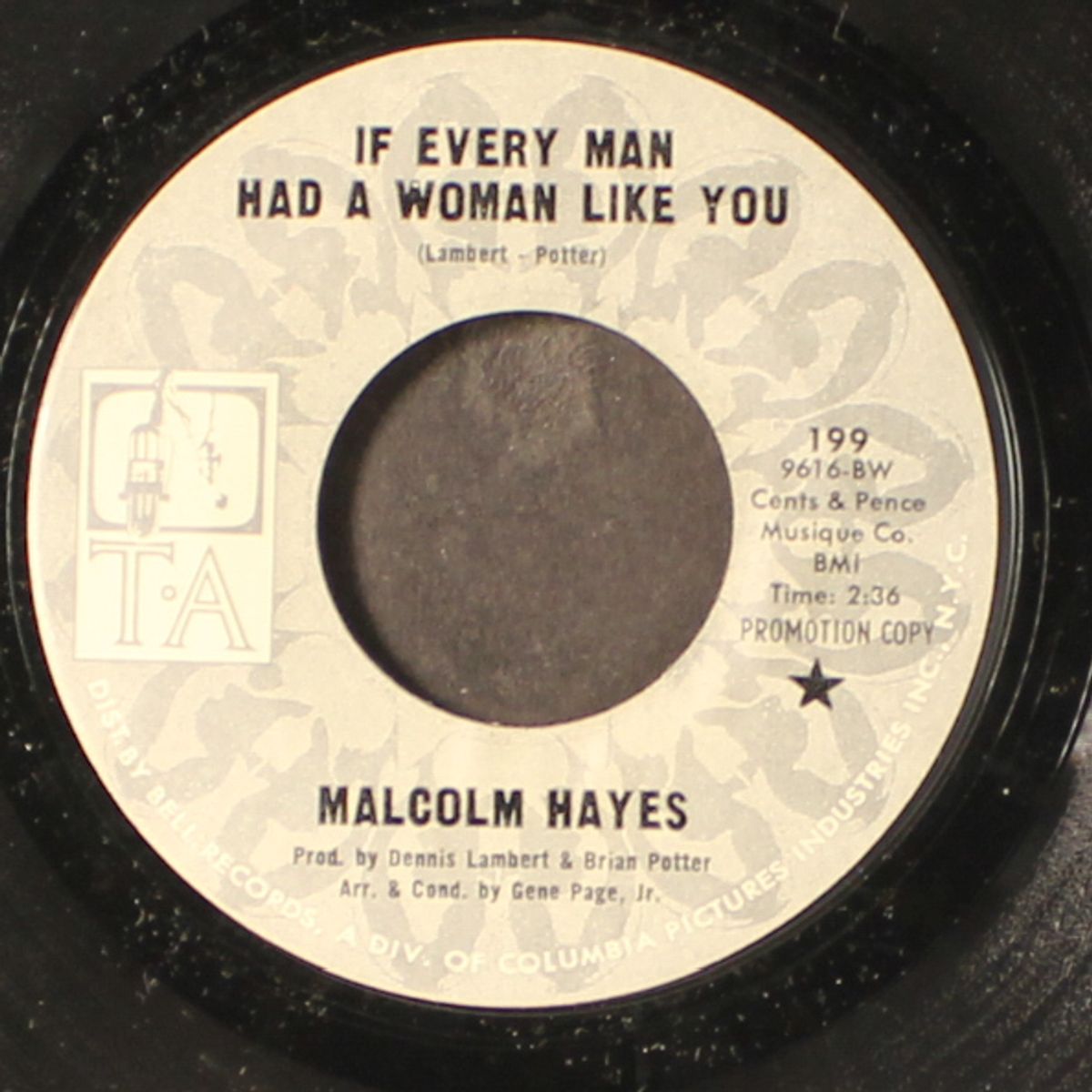 if every man had a woman like you / no time to cry by MALCOLM HAYES