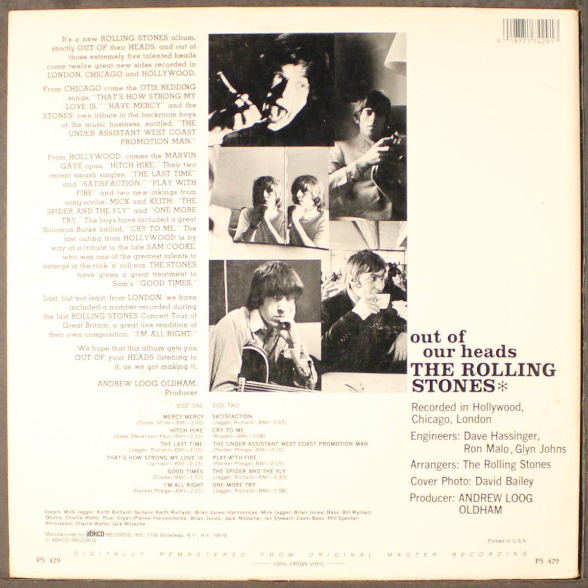 out of our heads by ROLLING STONES