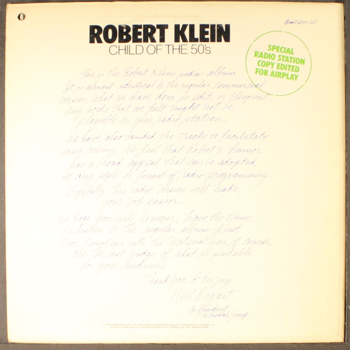child of the 50's by ROBERT KLEIN