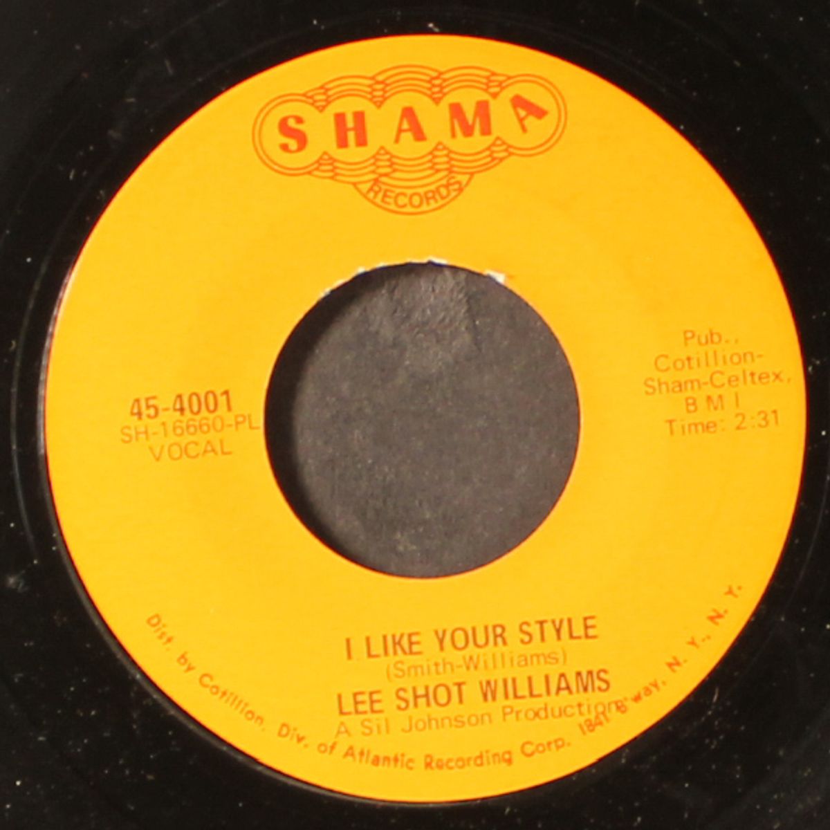 i like your style / i hurt myself by LEE SHOT WILLIAMS