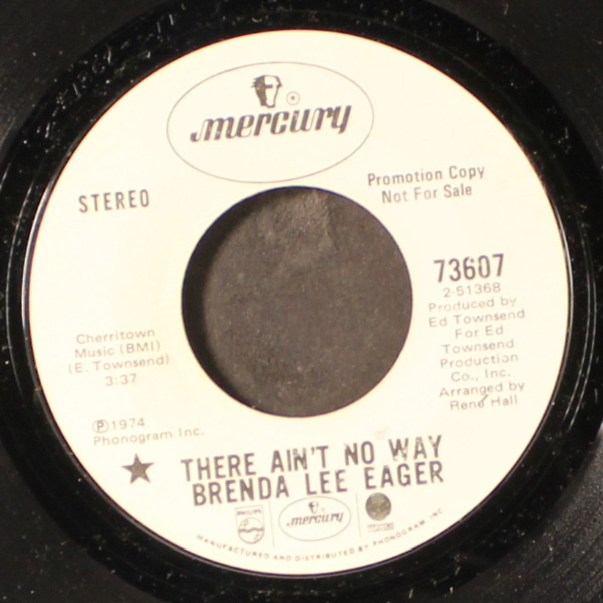 there ain't no way / ah sweet mystery of life by BRENDA LEE EAGER