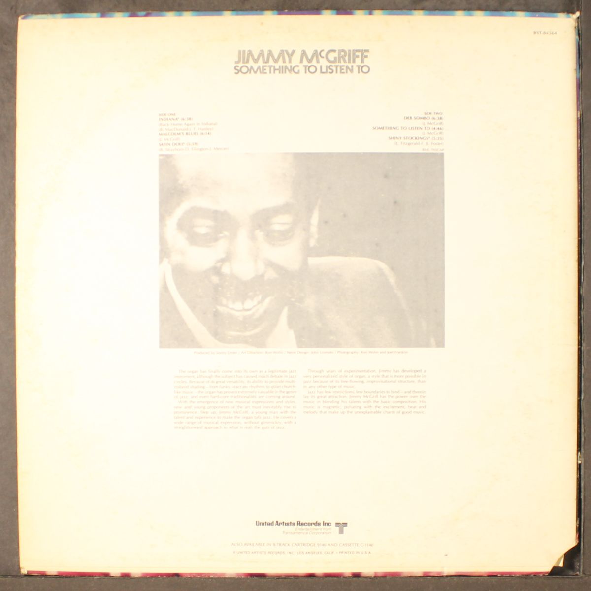 something to listen to by JIMMY MCGRIFF