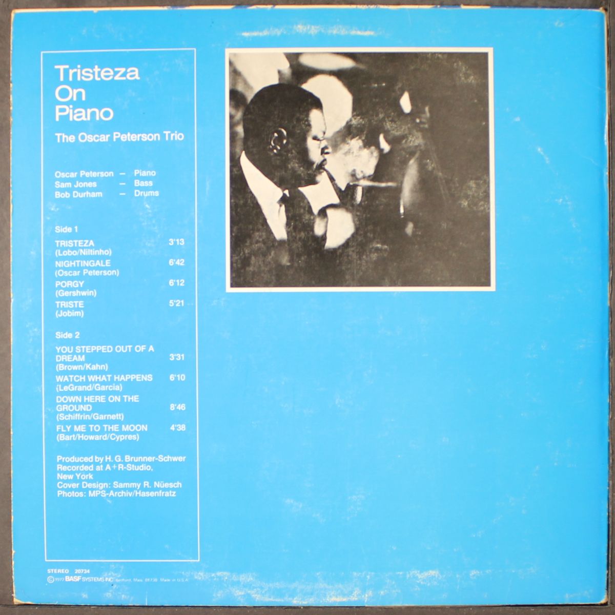 tristeza by OSCAR PETERSON