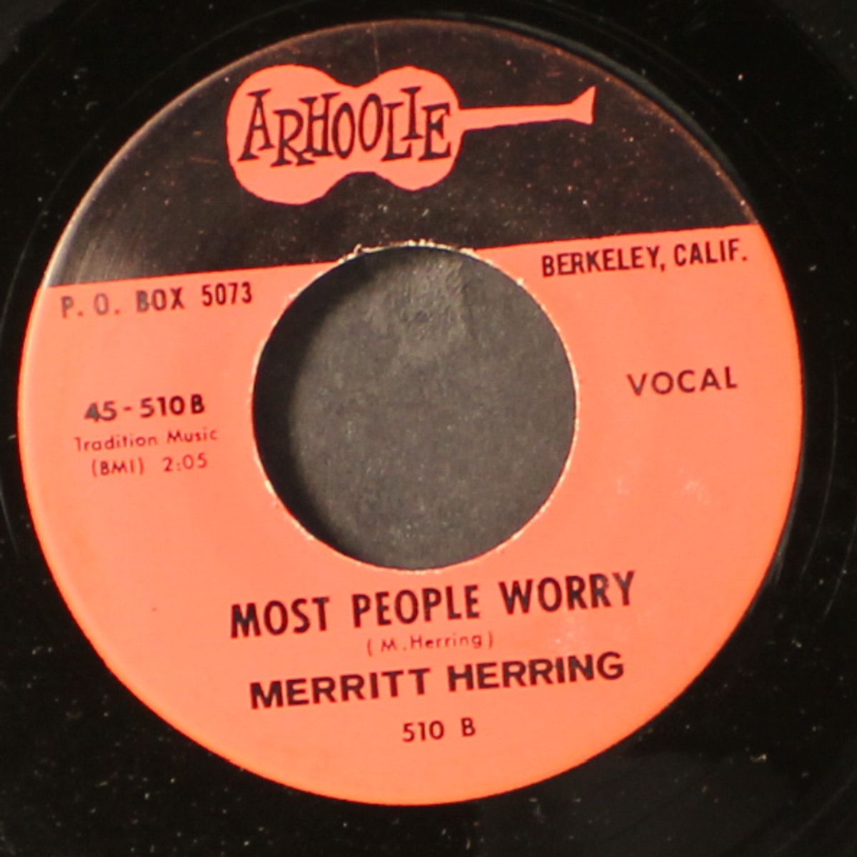 talkin protest blues / most people worry by MERRITT HERRING