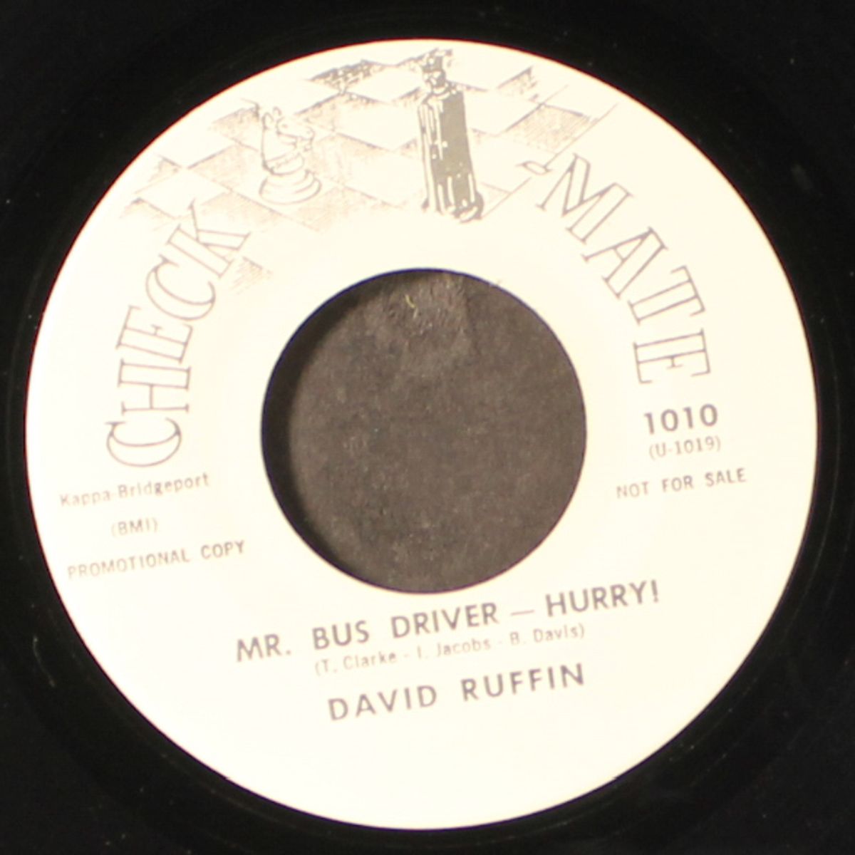 mr. bus driver - hurry! / actions speak louder than words by DAVID RUFFIN