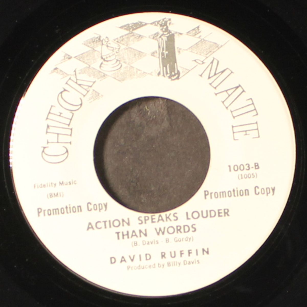 mr. bus driver - hurry! / actions speak louder than words by DAVID RUFFIN