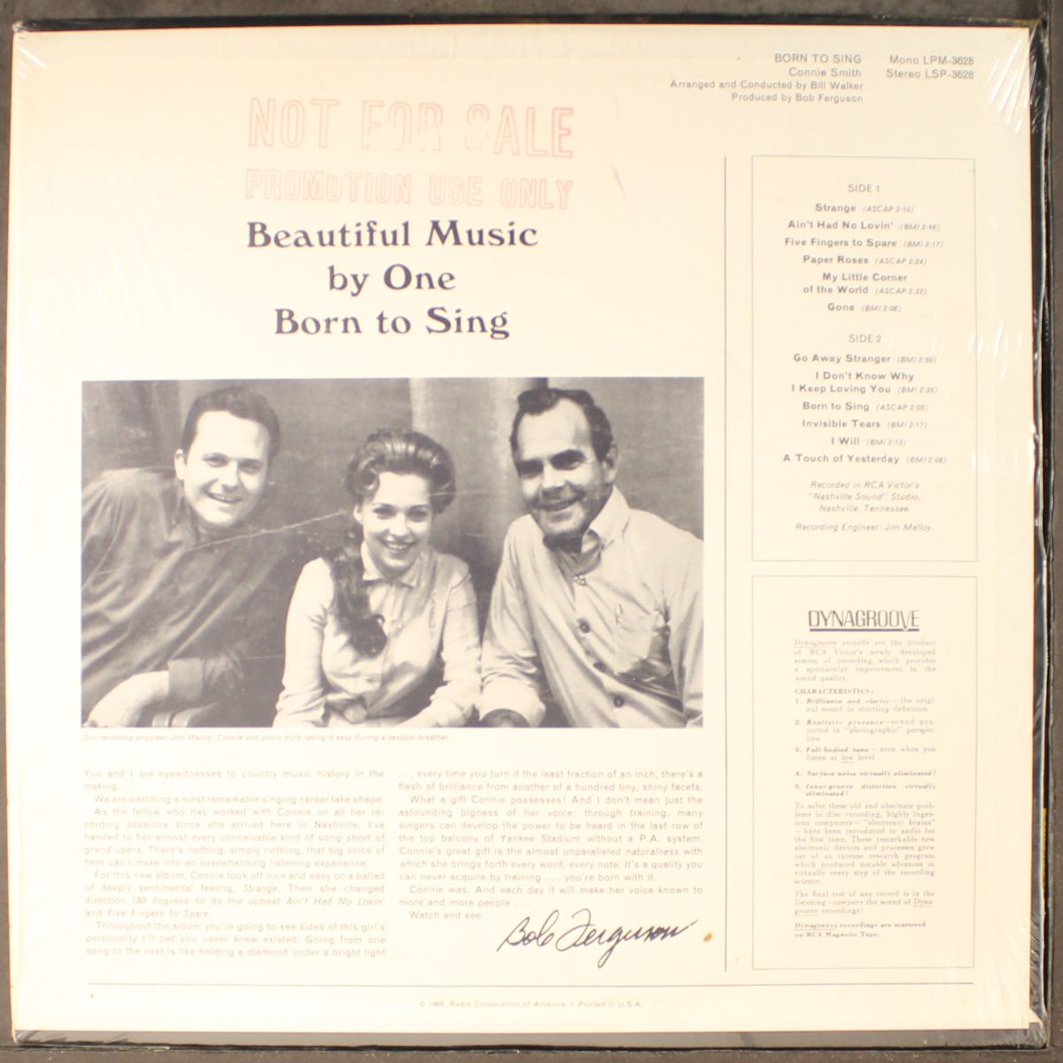born to sing by CONNIE SMITH