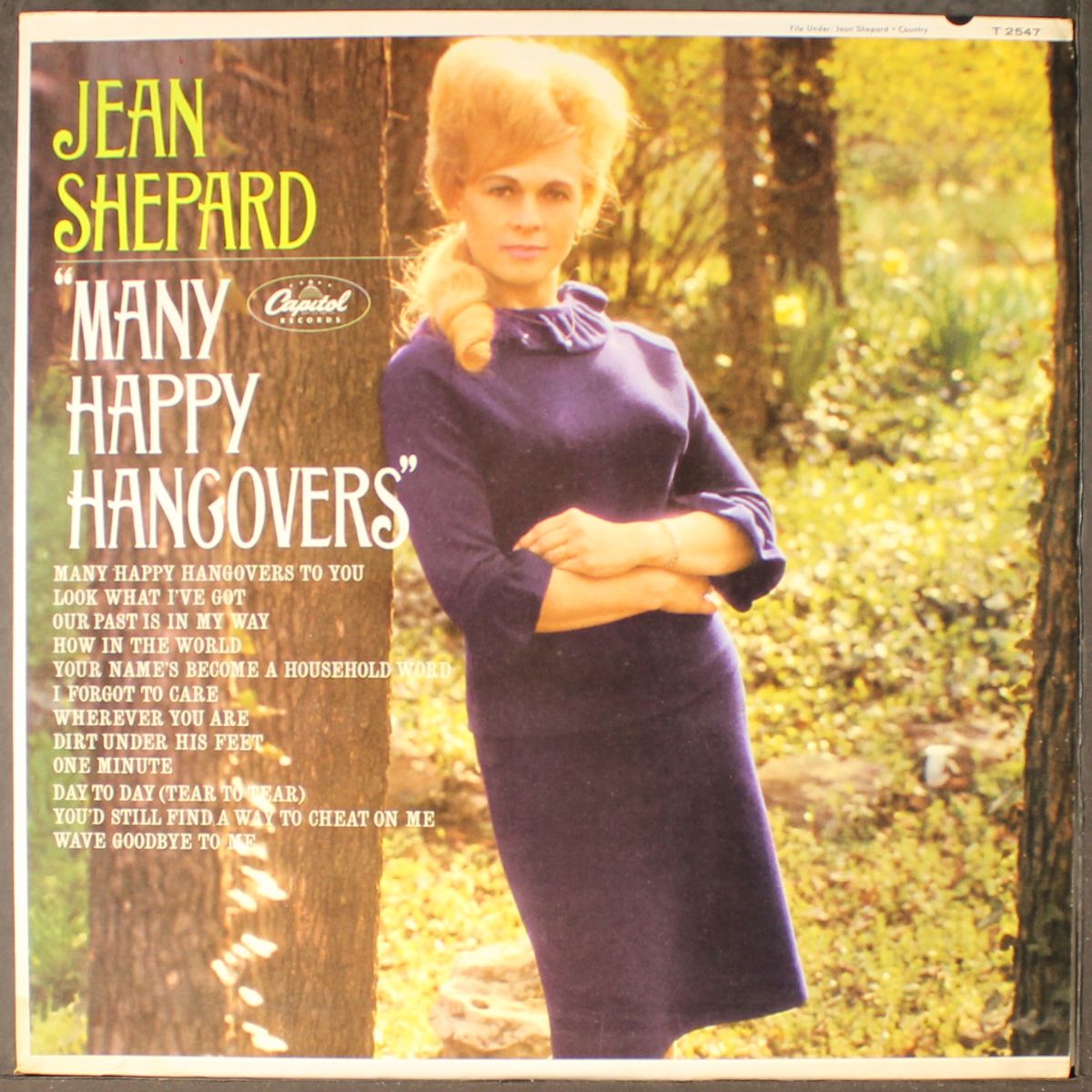 many happy hangovers by JEAN SHEPARD
