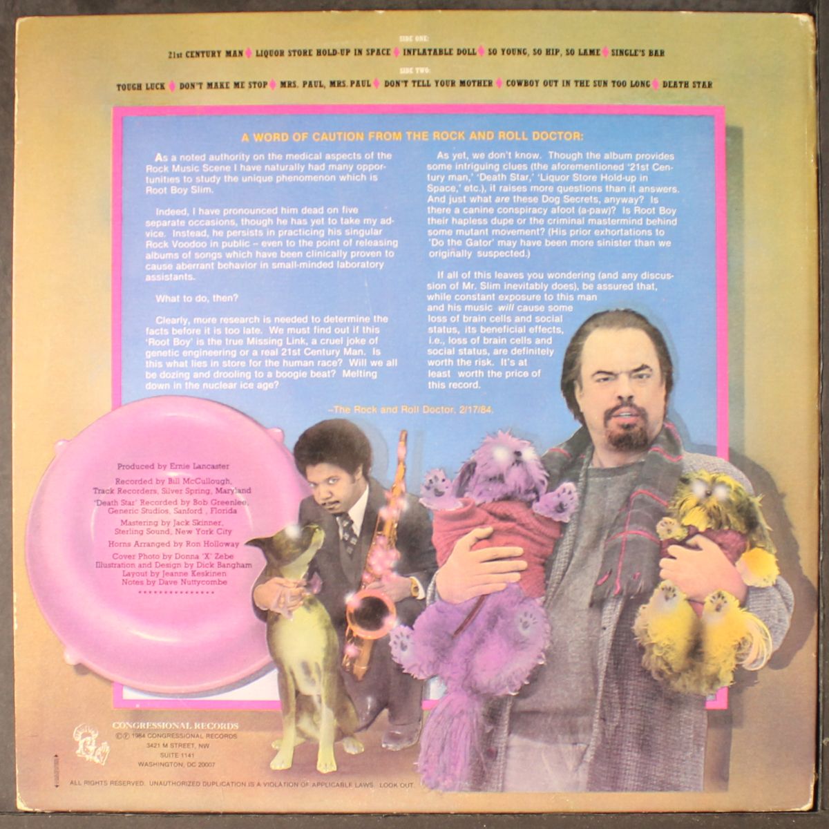 dog secrets by ROOT BOY SLIM & SEX CHANGE BAND