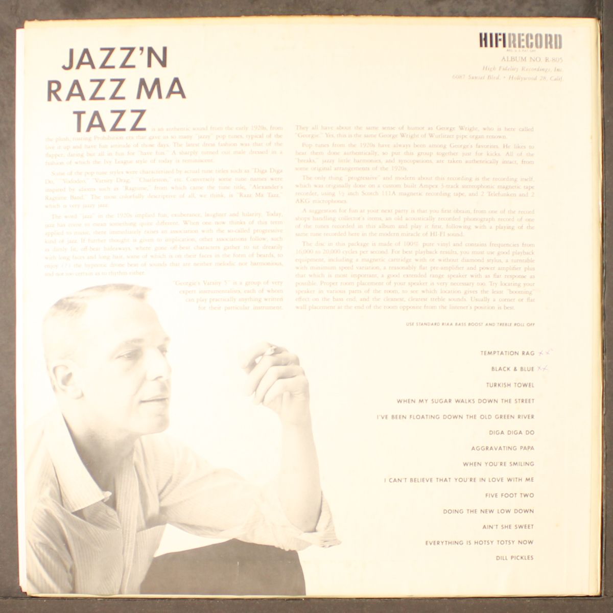jazz'n razz ma tazz by GEORGIE'S VARSITY 5