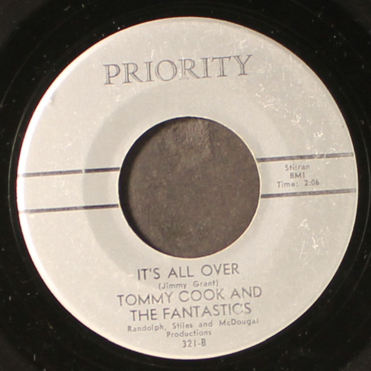 it's all over / dance fever by TOMMY COOK & FANTASTICS
