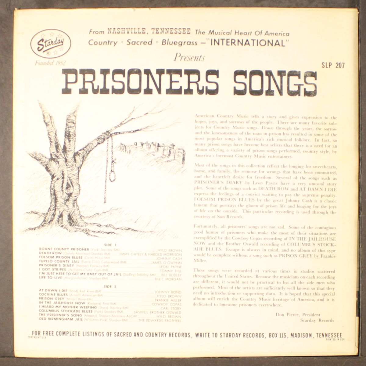 prisoners songs by VARIOUS