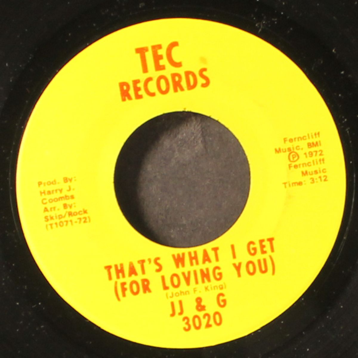 keep on marching / that's what i get (for loving you) by JJ & G