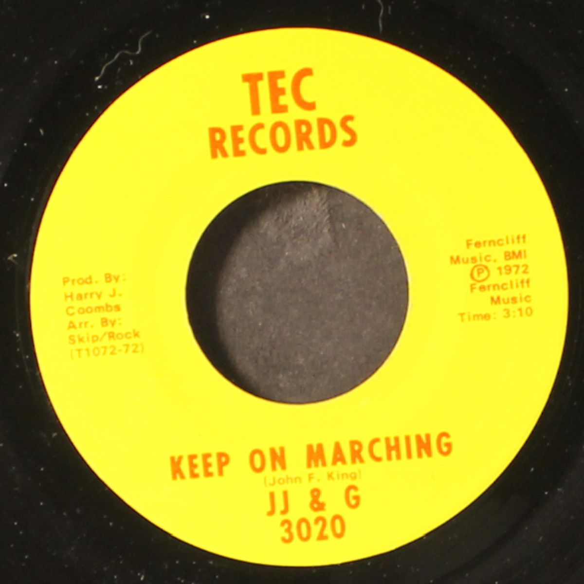 keep on marching / that's what i get (for loving you) by JJ & G