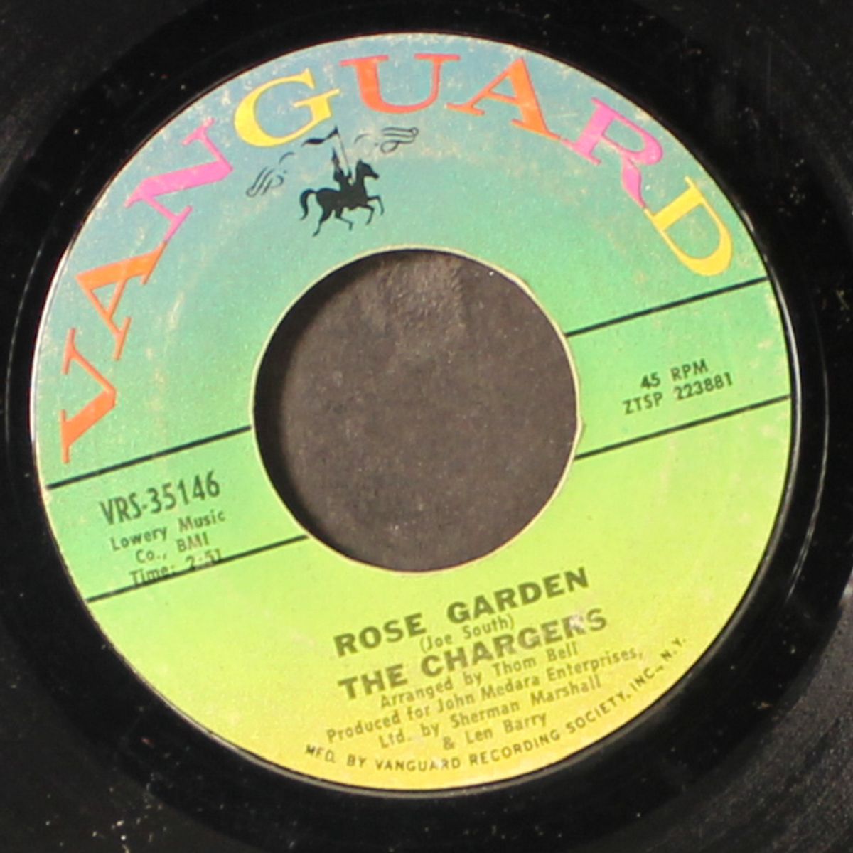 you gotta be a lady / rose garden by CHARGERS