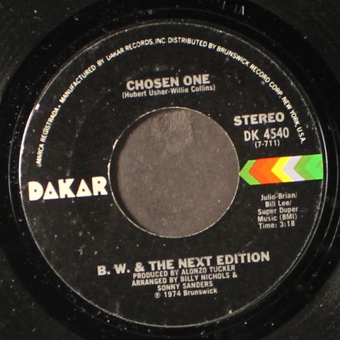 B.W. & THE NEXT EDITION